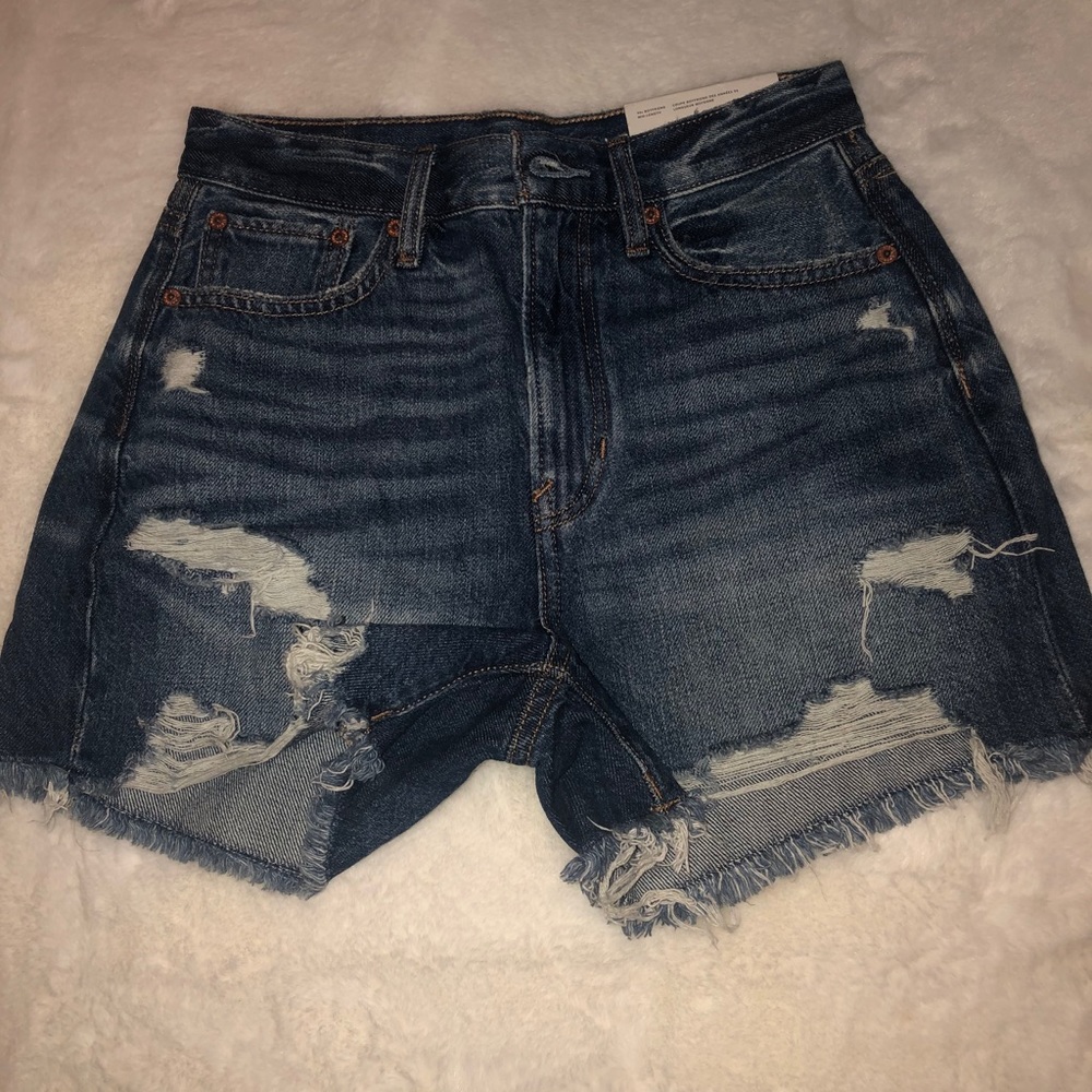 90s Boyfriend Mid-length American Eagle Shorts